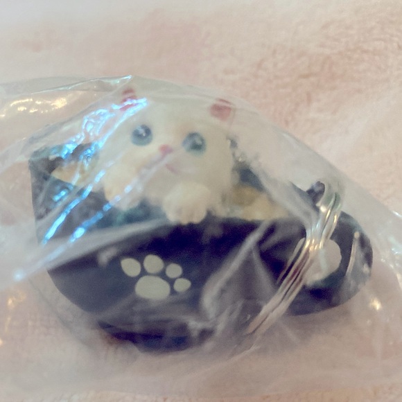 Coffee Cat keychain new - Picture 2 of 3